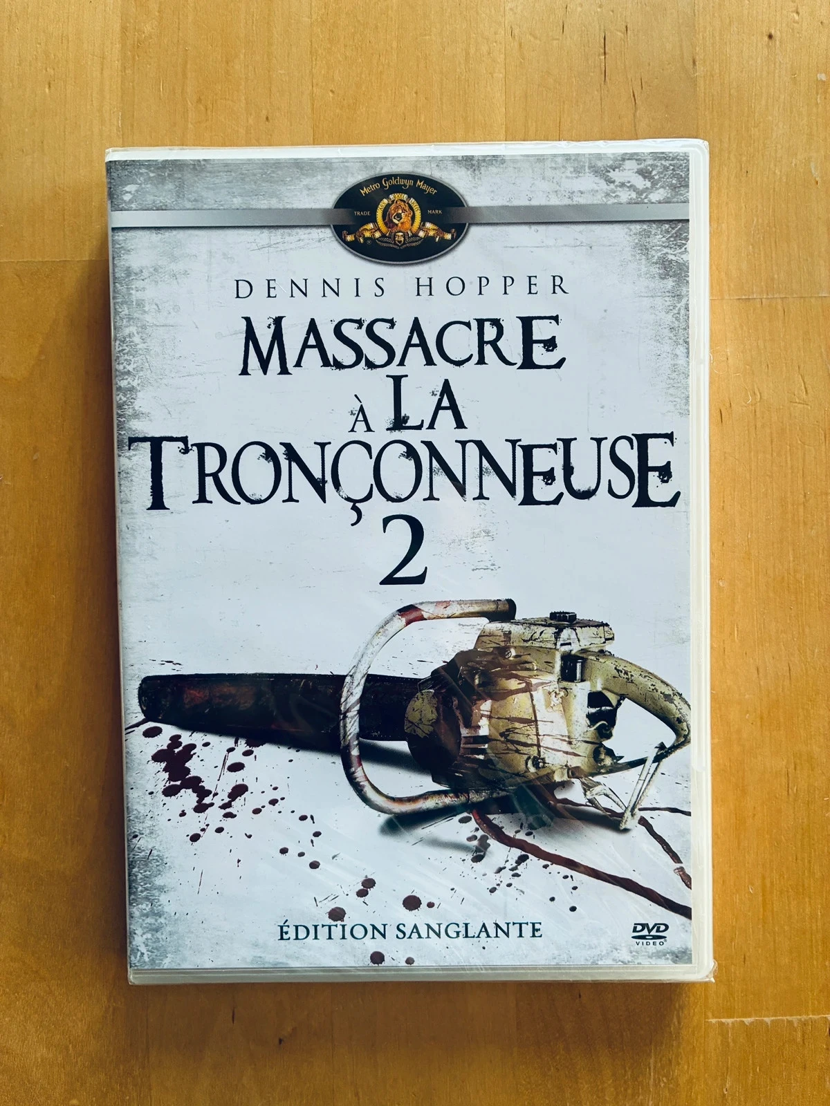 DVD Massacre à la tronçonneuse 2 de Tobe Hooper.